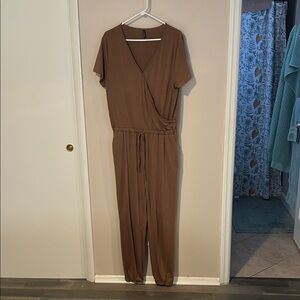 Chic Brown Women's Jumpsuit